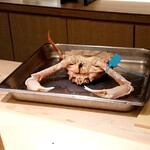 御料理 まつ山 - 脚を取った後、蒸されます