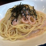 CAFE DI ESPRESSO 珈琲館 - イカと明太子クリームのパスタ