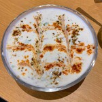 KK Indian Restaurant - 野菜ライタ(めちゃくちゃスッパい)