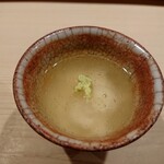 鮨 あらい - サワラの蕪蒸し