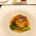 中国料理 カリュウ - 鮑と牛ホホ肉