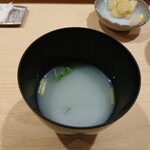 鮨 あらい - しじみのお椀