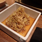 炭火兜ひつじ - 深谷もやしのナムル