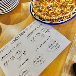 ビストロ コパン - 2020.3.10 ランチメニュー