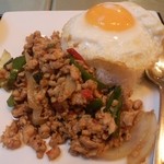 タイガーデン - 「バジル炒めご飯」です