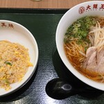 大阪王将 - 王将セット（ラーメン＆炒飯）