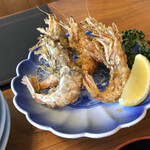 峰 - モサエビの唐揚げ