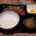 Yoshinoya - 牛皿定食