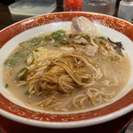 呼び戻しとんこつ 光四郎 - みそ替玉投入！