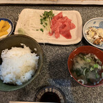 千代 - なかおち定食（850円）