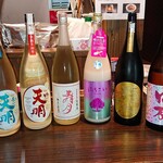 Yataiya Juuhachiban - 季節限定の日本酒(2020.3.11現在)