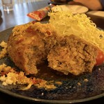 ルッカ - 山わさびソースのハンバーグ