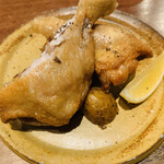 やきとり 嶋家 - 鶏の素揚げ。