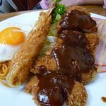 中華・洋食 マルヤ - トンカツランチエビトッピング
