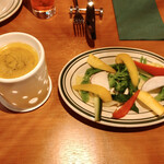 ヴィネリア グーフォ - 突き出し　500円
      バーニャカウダ