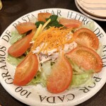 メルカード - ツナとトマトのサラダ　600円