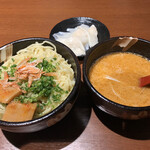 Memba tadokoroshouten - 期間限定　エビ味噌つけ麺