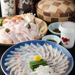 ◇October to March is the season! ◇The Torafugu course is perfect for entertaining or celebrating.