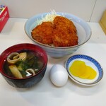 せんば - 【2020.3.11(水)】かつ丼(並盛)500円