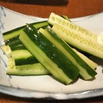 居酒屋 ばんばん - 味噌キュウリ