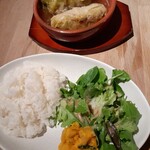 Cafe & Bar Stop - ロールキャベツランチ