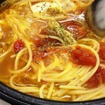 鍋奉行 - 〆のパスタ