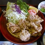 登利平 - 唐揚げ定食 ￥980