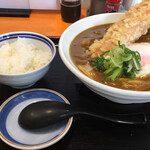 空飛ぶうどん やまぶき家 - カレーうどんセット