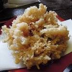 蕎麦喰い処 利めい庵 - 利めい庵 「かき揚げせいろ」