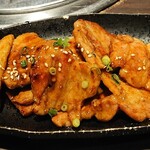 とん豚テジ - トン豚焼肉定食 950円