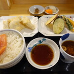 博多天ぷら専門店 おひるごはん - とり天定食