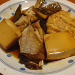 漁屋 - 豆腐とあらの煮物