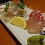 漁屋 - 刺身盛り合わせ（中　）980円
