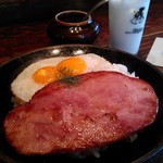 ベーコンエッグカレー