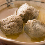 “Sardine Fishball Dango” is a handmade dish that is popular among regulars.