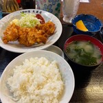 中国料理大黒屋 - 唐揚定食700円