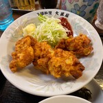 中国料理大黒屋 - 唐揚定食700円