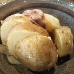 みさ和 活魚センター - じゃがバター　烏賊の塩辛