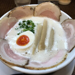 ラーメン家 みつ葉 - 豚CHIKIしおチャーシューメン 大