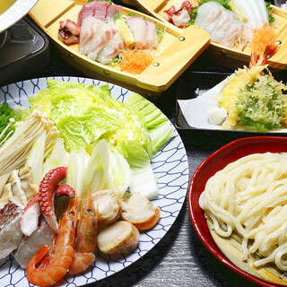 明石海鮮うどんすきコ ス うどん食べ放題付 全6品 明石海鮮お刺身や天ぷらにデザートまでついた贅沢プラン お一人様5 500円 1 500円で飲み放題お付けできます うどん居酒屋 海士麺蔵 山陽明石 うどん 食べログ 明石海鮮うどんすきコ ス うどん食べ放題付 全6品 明石海鮮お刺身や天ぷらにデザートまでついた贅沢プラン お一人様5 500円 1 500円で飲み放題お付けできます うどん居酒屋 海士麺蔵 山陽明石 うどん 食べログ