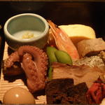 味亭 山崎屋 - 寧楽弁当のおかずたち