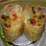 京 静華 - お野菜の湯葉巻き
