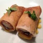 京 静華 - ホタルイカの春巻き