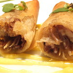 京 静華 - ホタルイカの春巻き