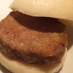 京 静華 - 鴨ミンチ　ハンバーガー