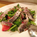 オステリア　コマチーナ - アジのサラダ