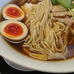 座右の麺 - ストレート中細麺