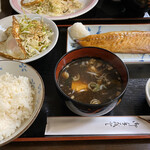 瀧野川 - サバの塩焼き定食