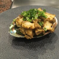 三陸産 あわびの鉄板焼き
