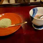 うかい鳥山 - うぐいす万頭　シャーベット